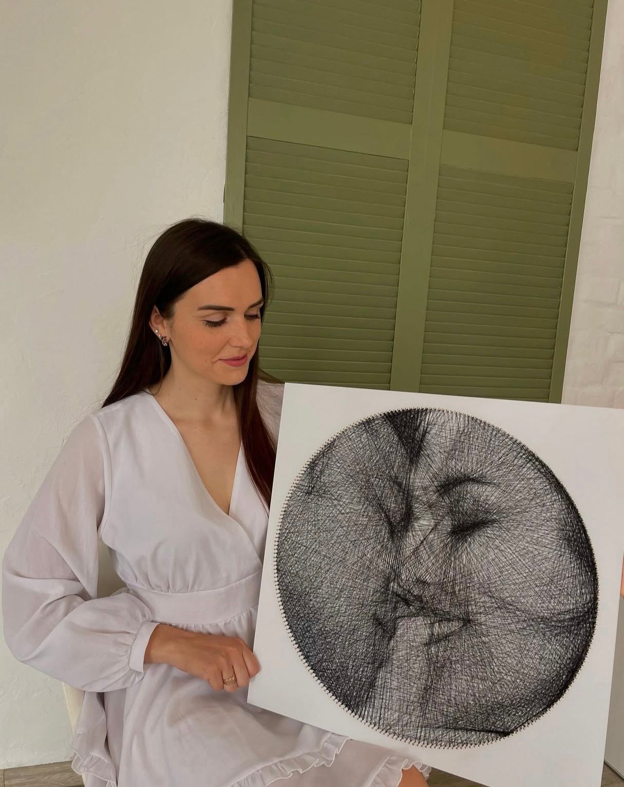 String art kendin yap tablo seti